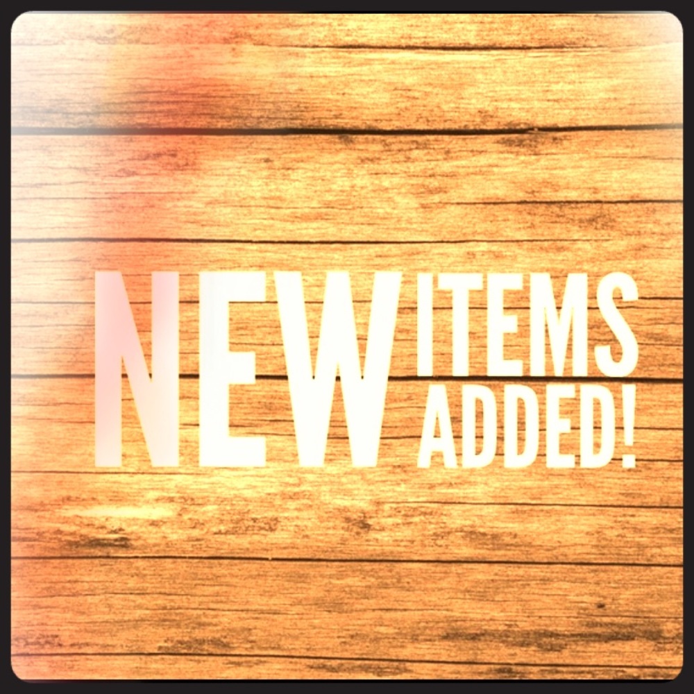 👏New items added!!!👏